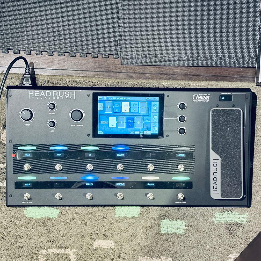 訳あり品　マルチエフェクター headrush pedalboard