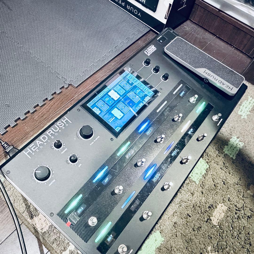 訳あり品　マルチエフェクター headrush pedalboard