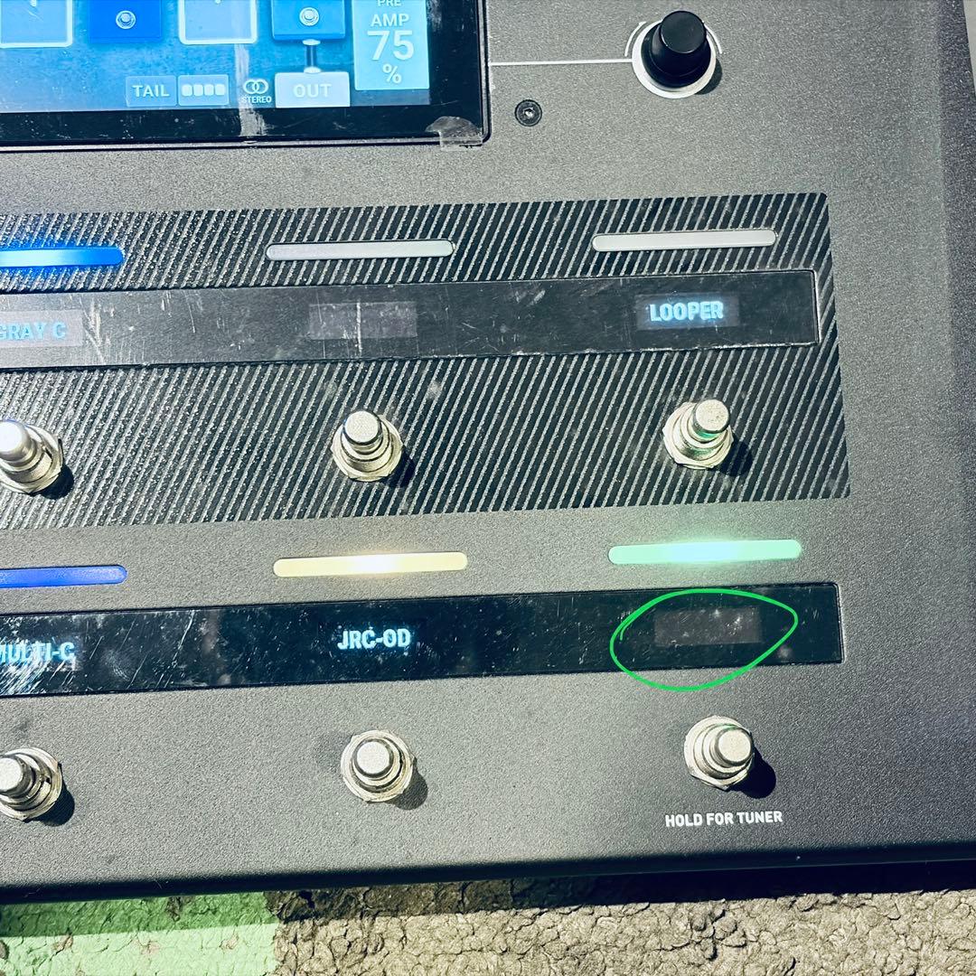 訳あり品　マルチエフェクター headrush pedalboard