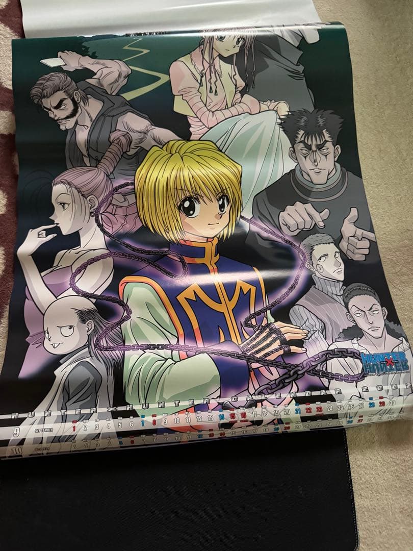 HUNTER×HUNTER 旧アニメ 2002年 カレンダー②