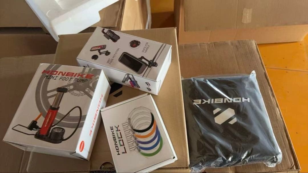 【開封未使用品】HONBIKE 電動アシスト自転車