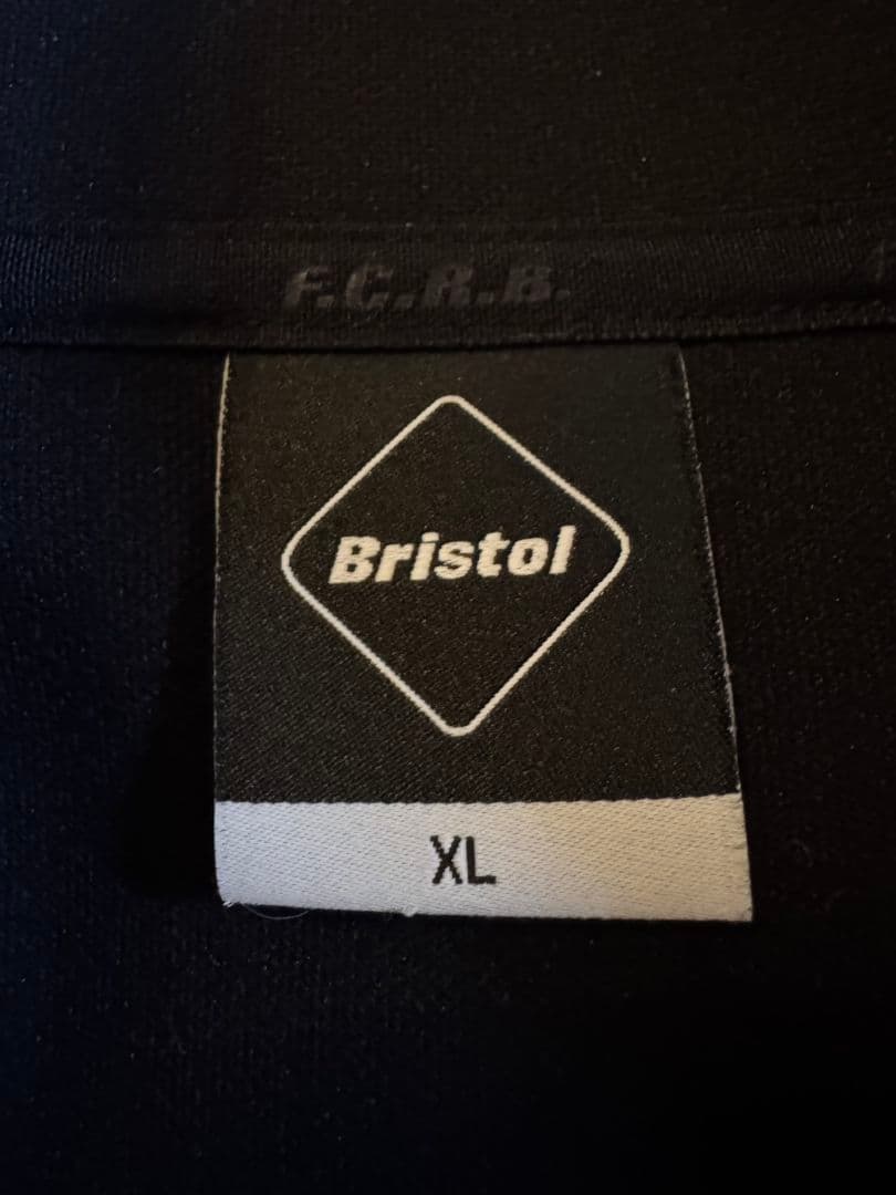 希少3本ライン美品　F.C.Real Bristol ブラックジャージ XL