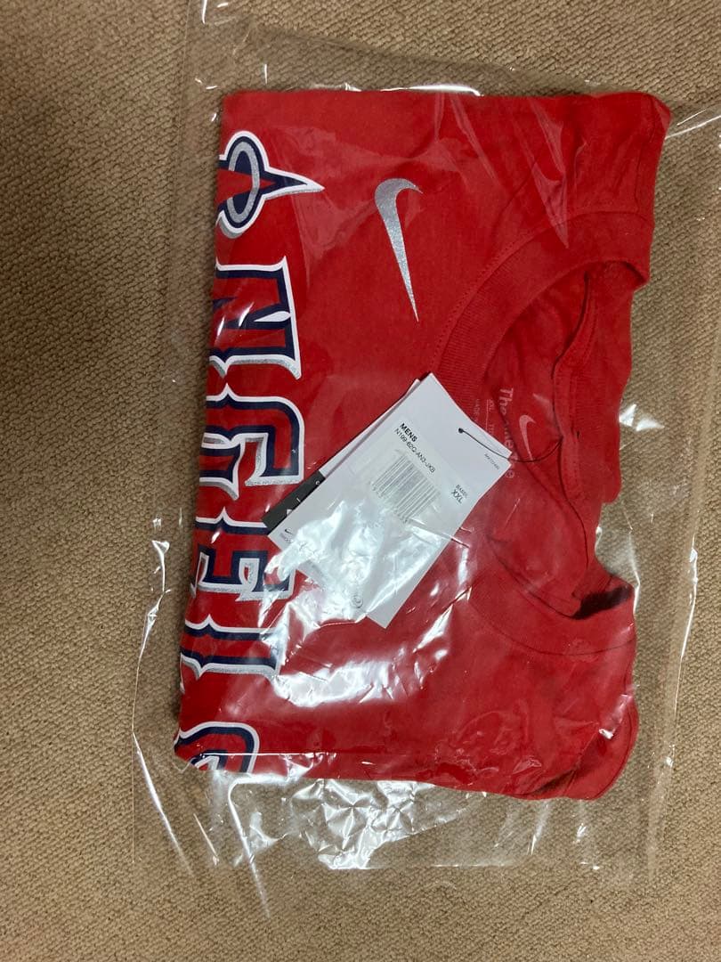 大谷　エンゼルスTシャツ　メンズ　XXL ナイキ　エンゼルススタジアム購入
