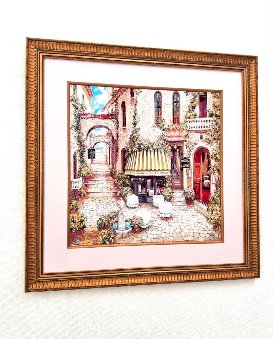 風景 イタリア 絵画 ポスター