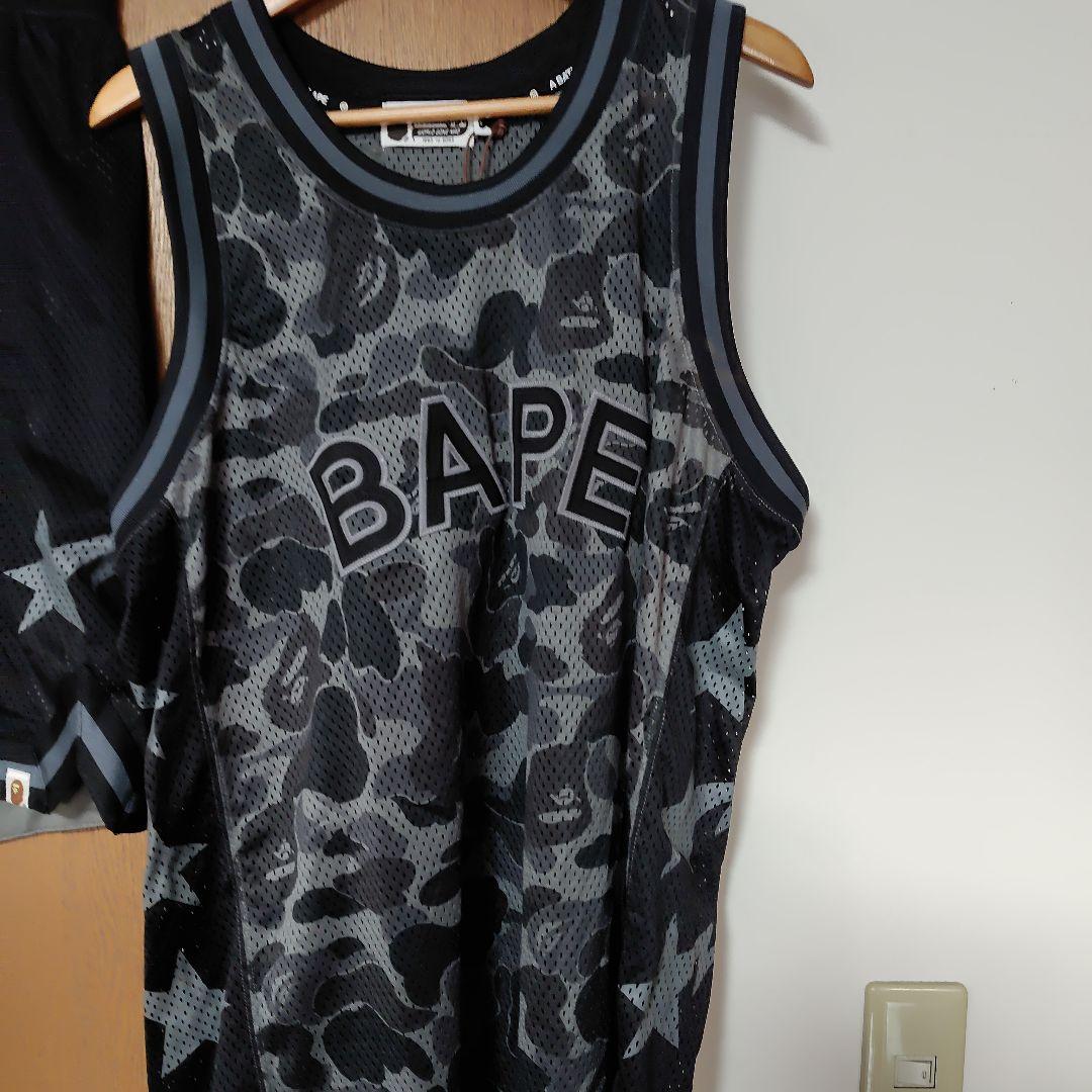 BAPE バスケットボールタンクトップ パンツセットアップ