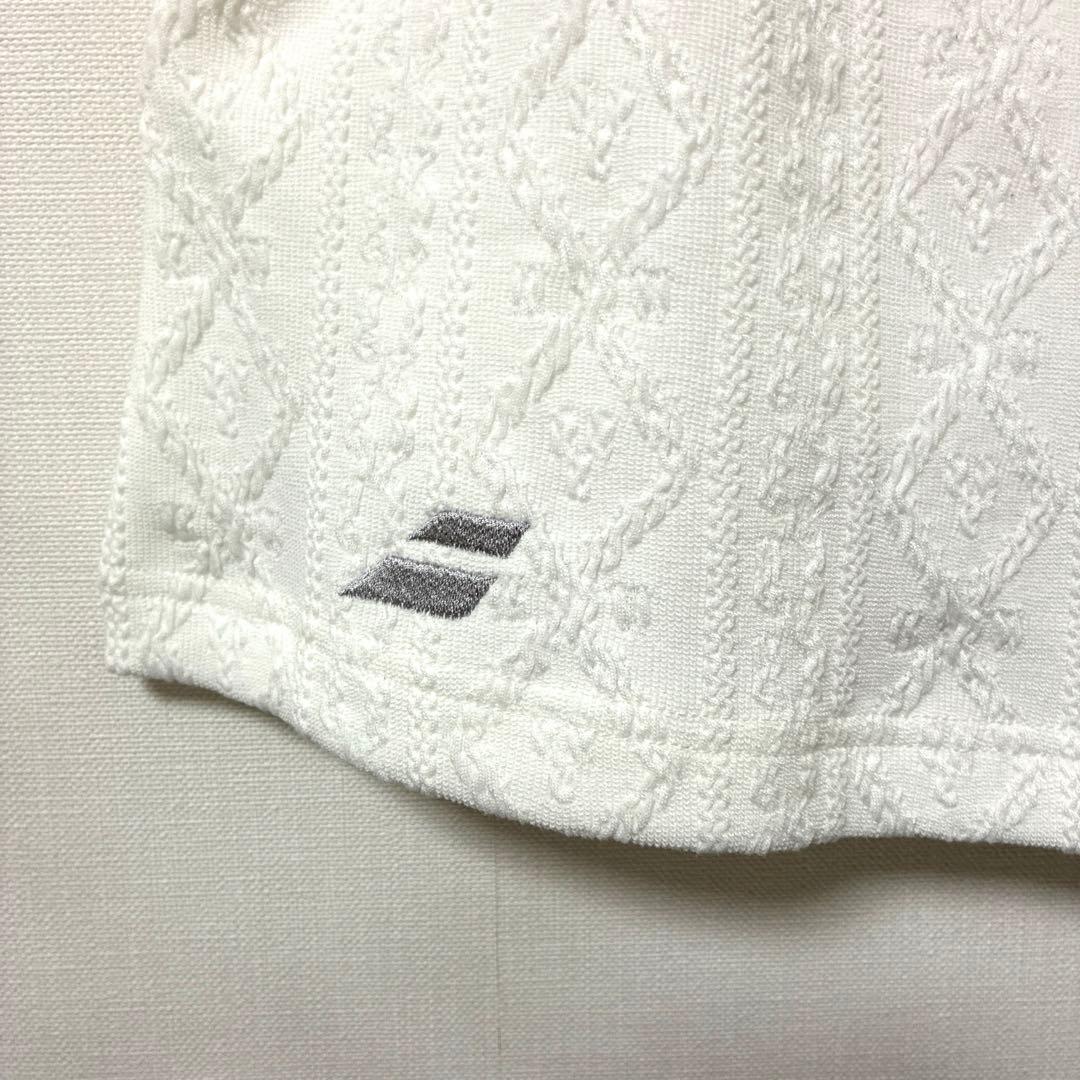 バボラ　ホワイトニットのセットアップ