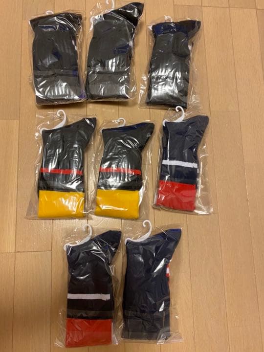 トリコロール ラグビーソックス フリーサイズ  未使用8点セット