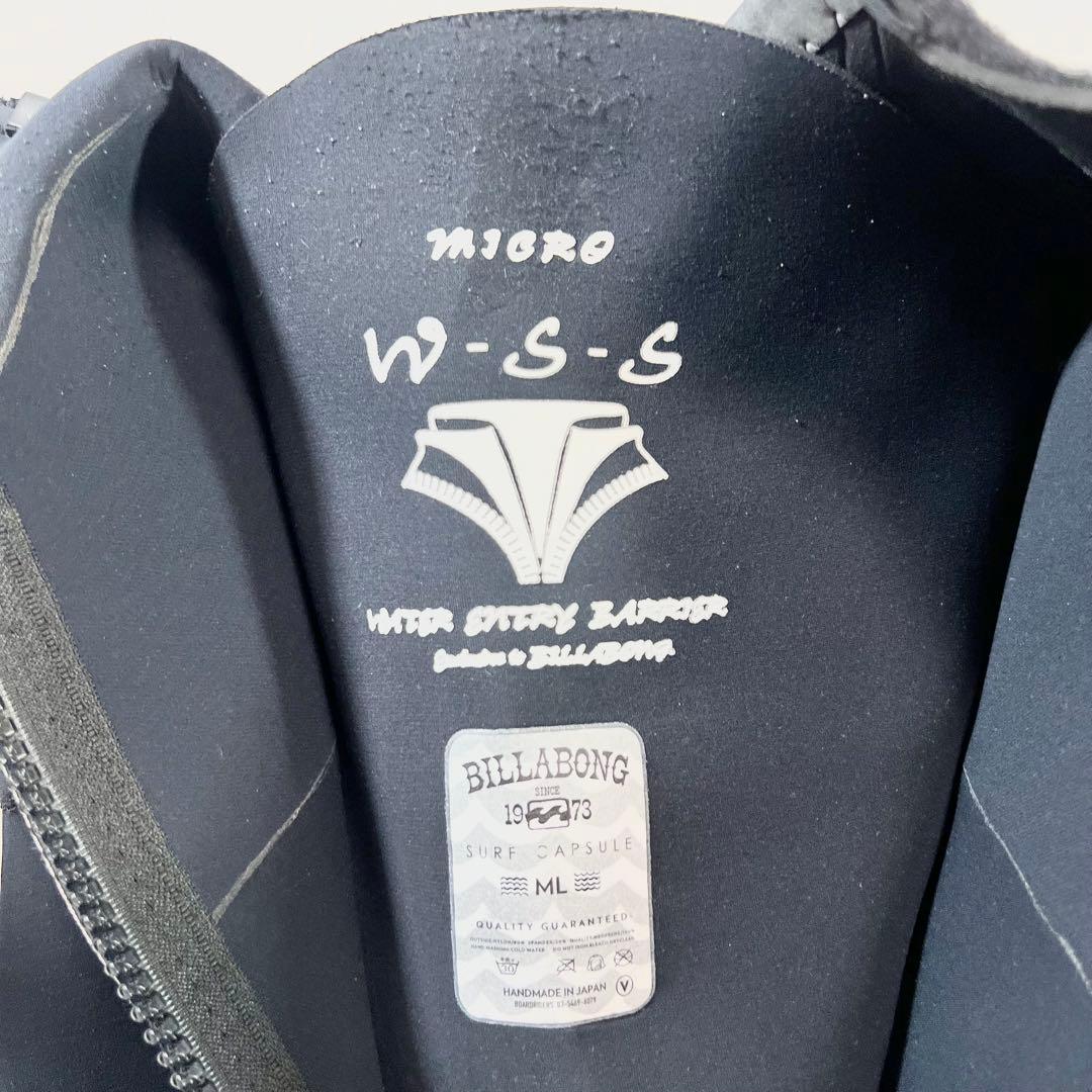 美品ウエットスーツ★3mm ML 3フル 日本製ビラボンbillabong