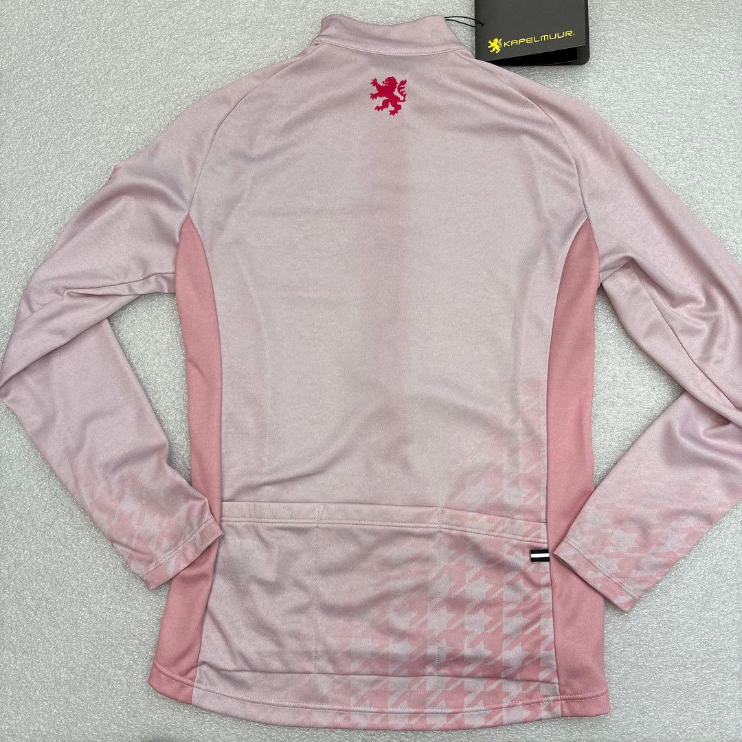 【新品】レディースKapelmuur ピンク サイクルジャージ 長袖