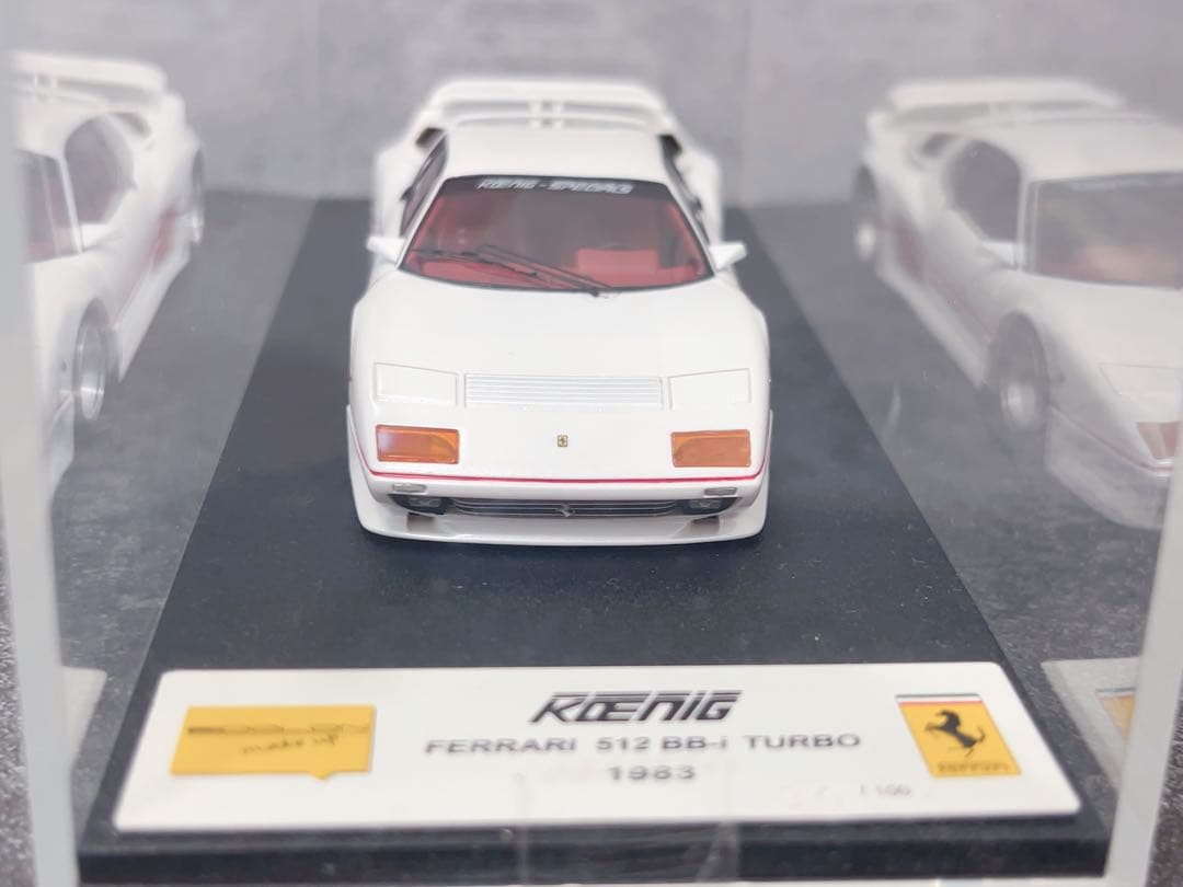 メイクアップ　アイドロン 1/43 ケーニッヒ ターボ　512BB turbo