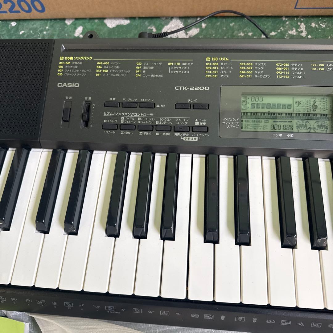 CASIO カシオ CTK-2200 電子キーボード 楽器 小物 格安