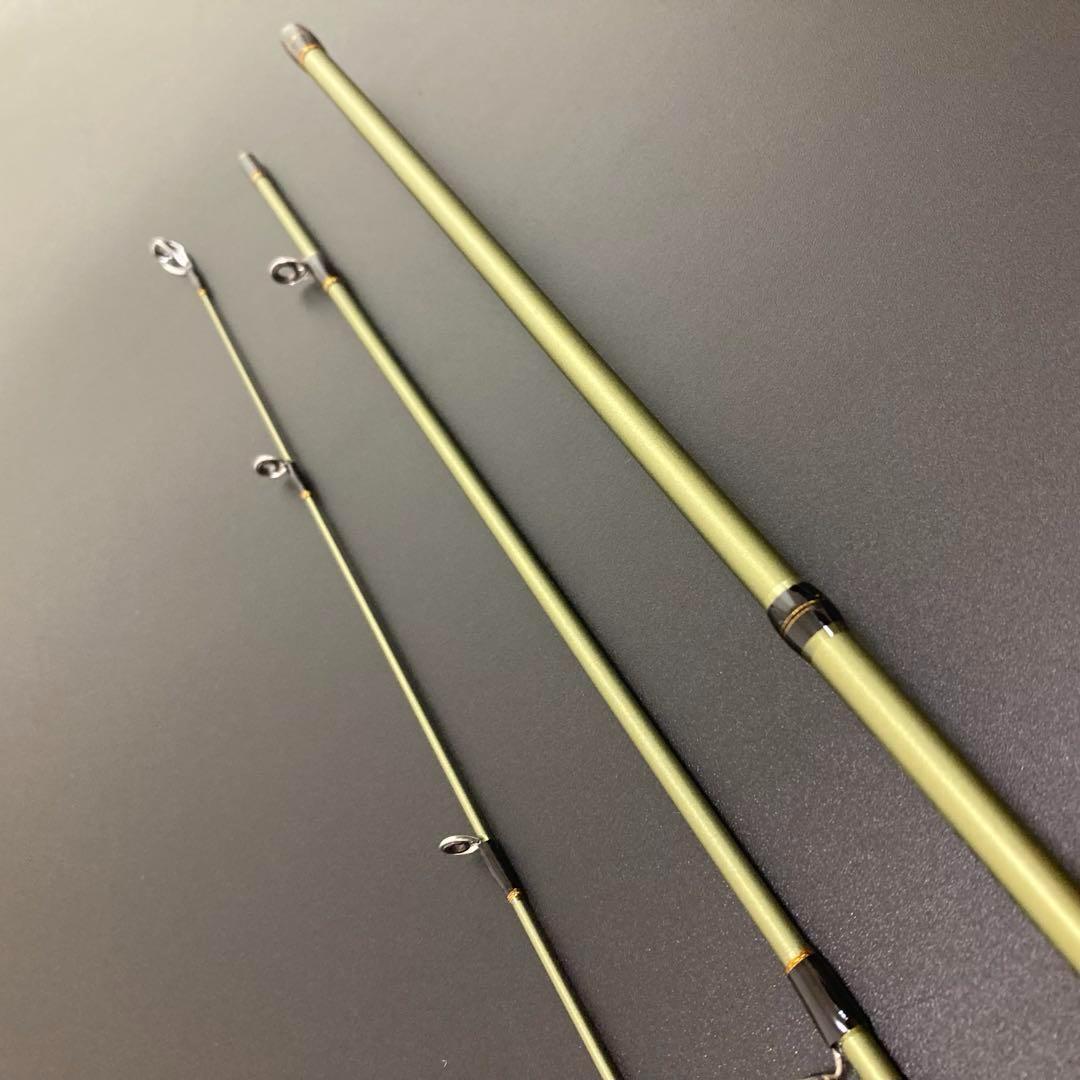 超軽量 カーボン製 トラウトロッド 66.9g 1.53m ベイトモデル　硬さL