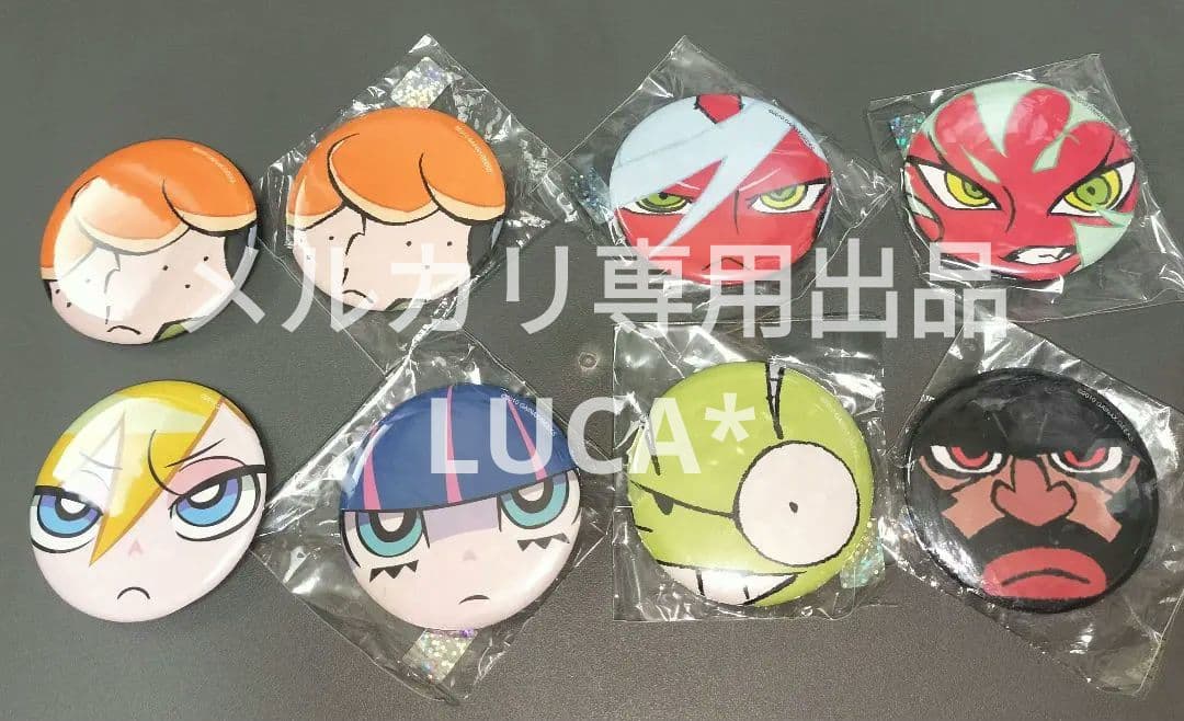 パンティ&ストッキングwithガーターベルト　缶バッチセット