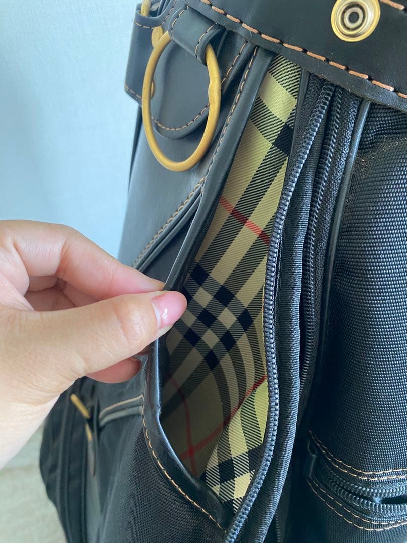 Burberry バーバリー　ゴルフバッグ　キャディバッグ　ノバチェック