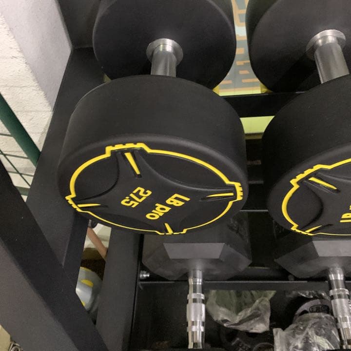TPUダンベル　2.5kg 5kg  10kg  各2個計50kg