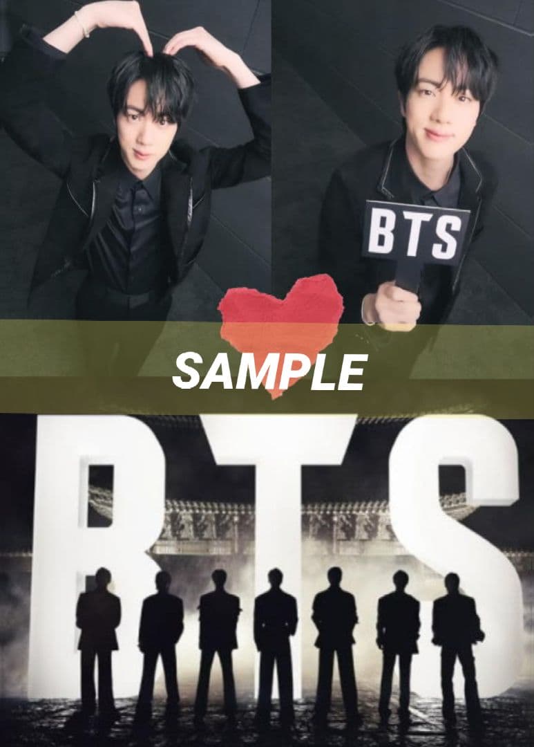 ✤ゆん✤ 【ALL♡JIN♡JIMIN♡V】 デザインフォトセット