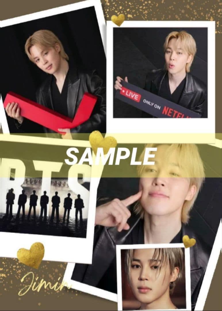 ✤ゆん✤ 【ALL♡JIN♡JIMIN♡V】 デザインフォトセット