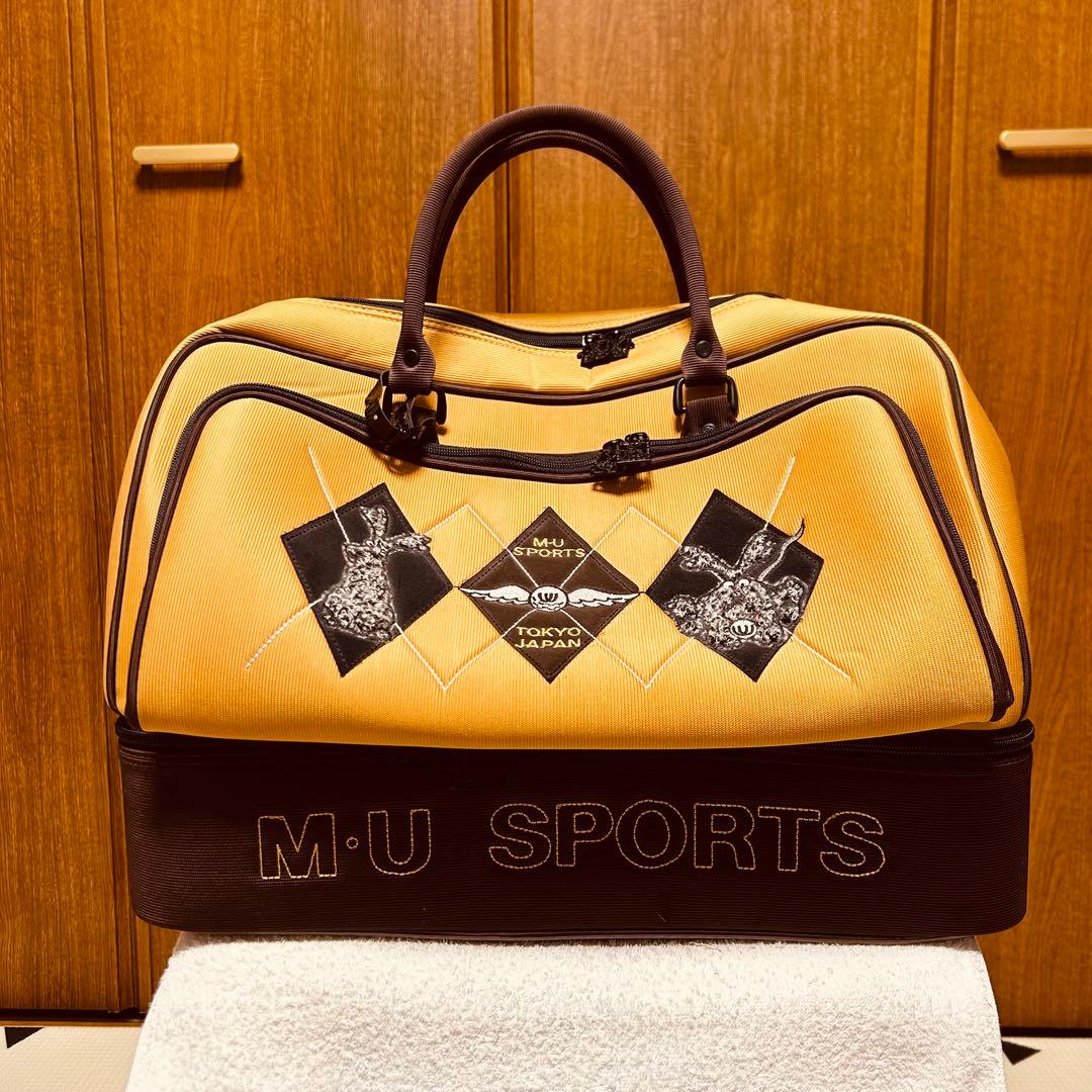 【希少/美品】M・U SPORTS エムユースポーツ キャディバッグ ボストン