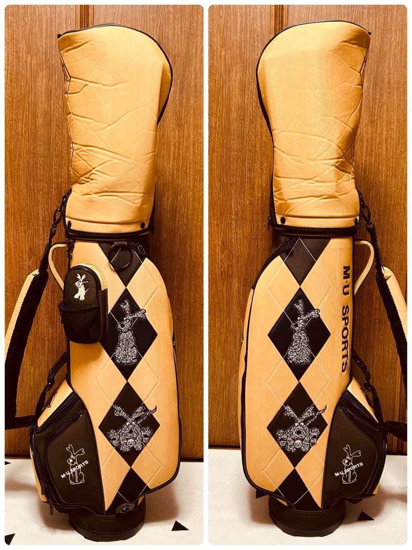 【希少/美品】M・U SPORTS エムユースポーツ キャディバッグ ボストン