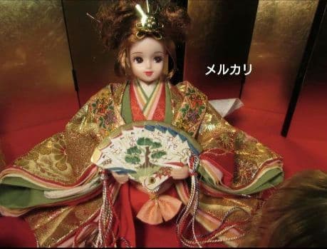 リカちゃんファミリー★親王 三人官女☆五人飾り☆雛人形 お雛様☆カスタム