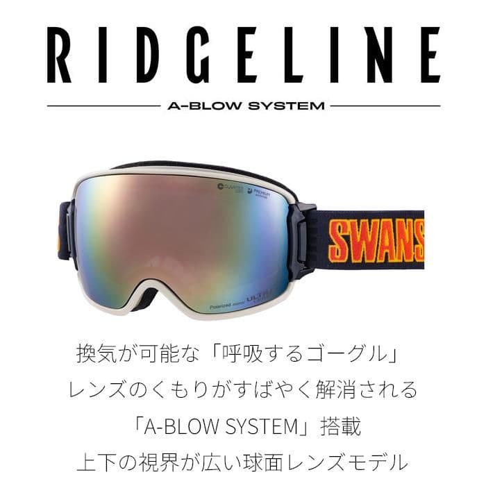 SWANS RIDGELINE RL-MDH-PU-LP ゴーグル　新品未使用