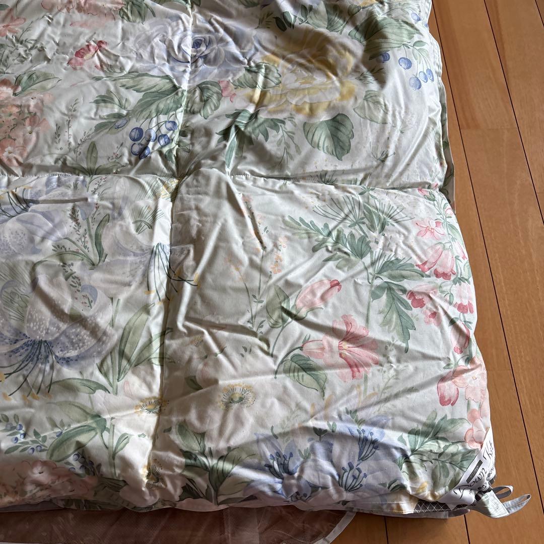 未使用タグ付東京西川羽毛肌掛け布団 150×200cm.日本製