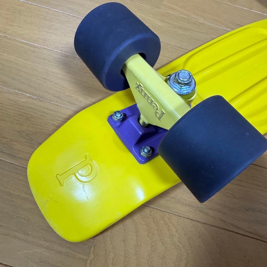 Penny ペニースケートボード　イエロー　パープル　ミニクルーザー　22インチ