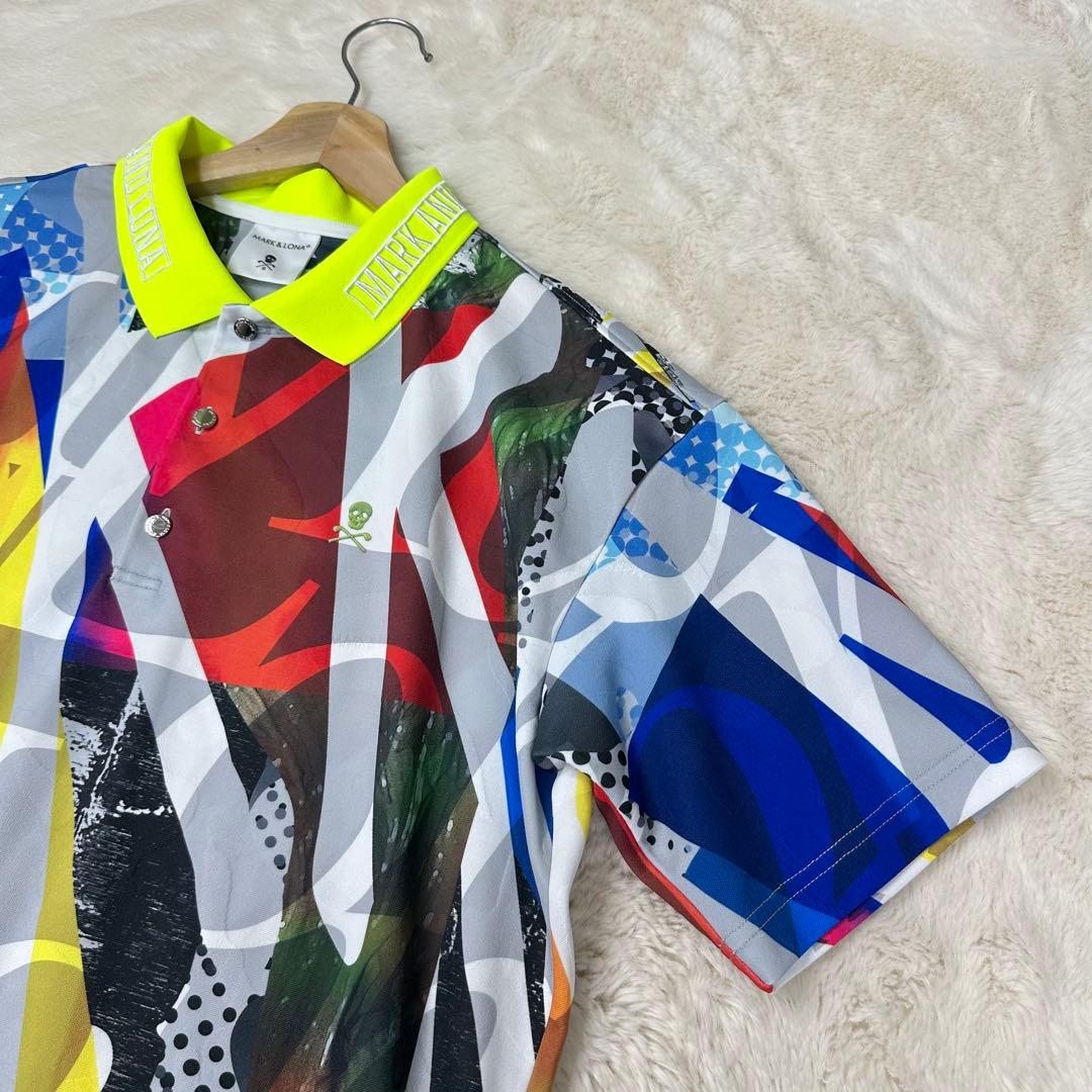 ✨極美品✨MARK&LONA 木村拓哉着用 アートグラフィック 半袖ポロシャツ