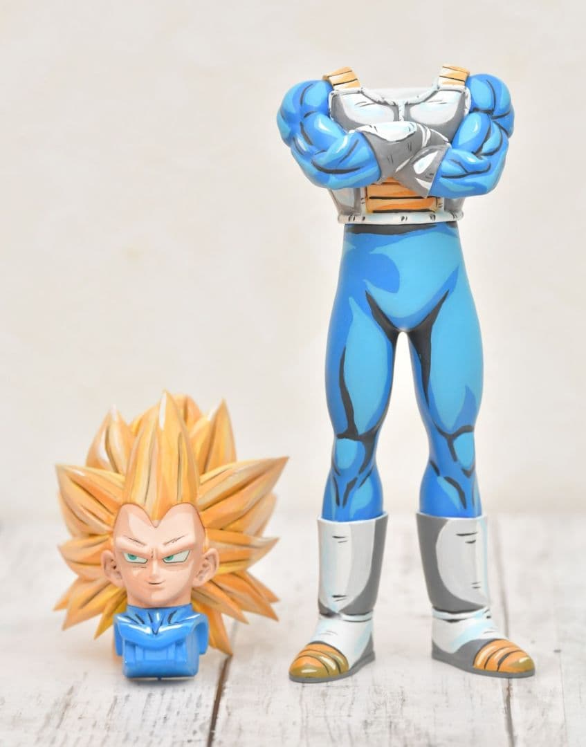 ドラゴンボール１番くじ超サイヤ人３ベジータリペイント二次元彩色