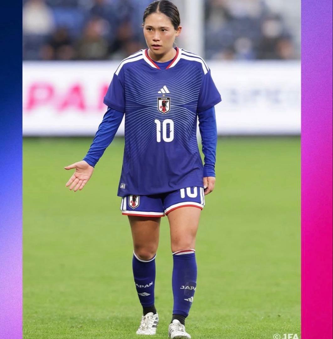 サッカー日本女子代表 2026ホーム オーセンティック ユニフォーム 長野風花