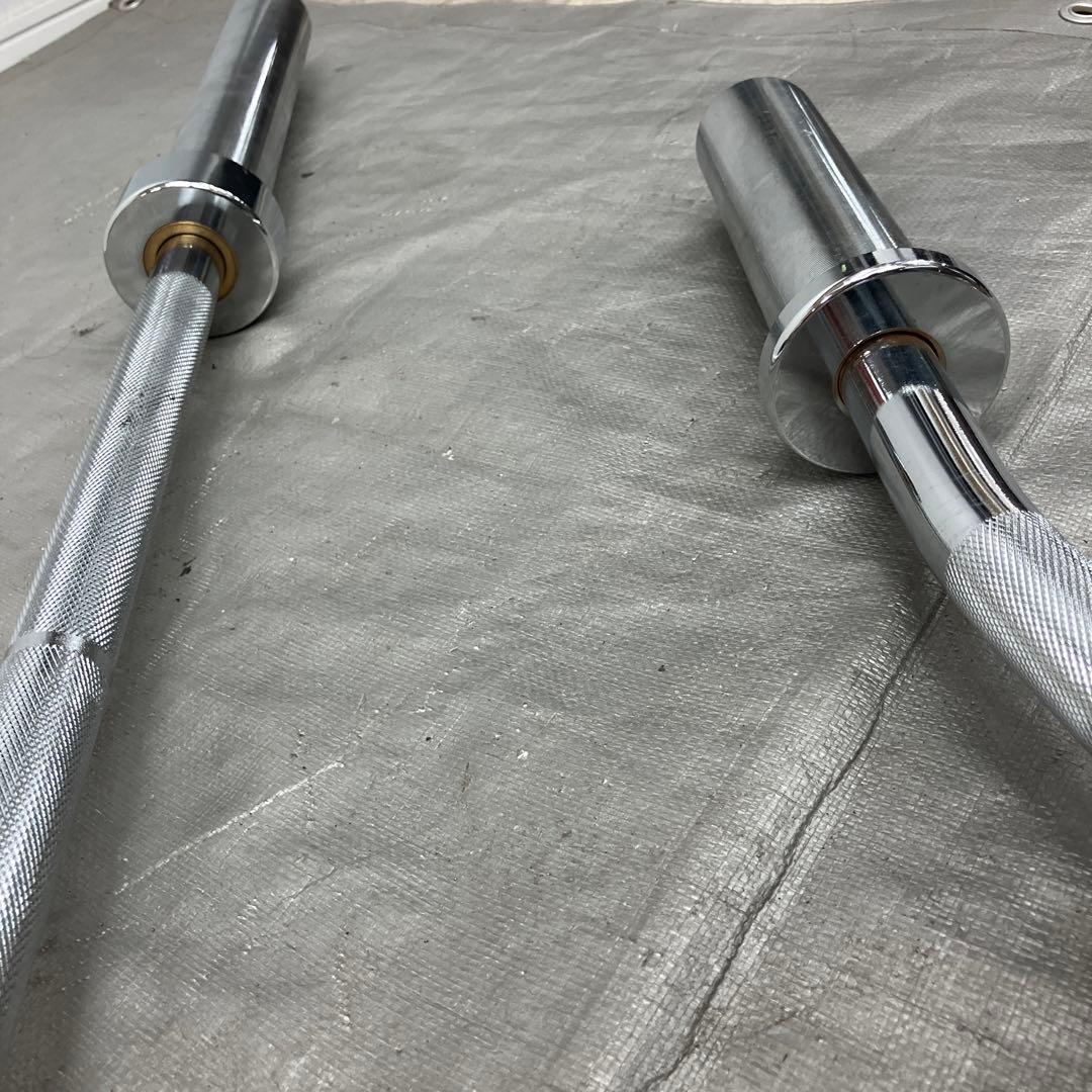★北海道送無★オリンピックバーベルセット★180cm 50mm 120cm EZ