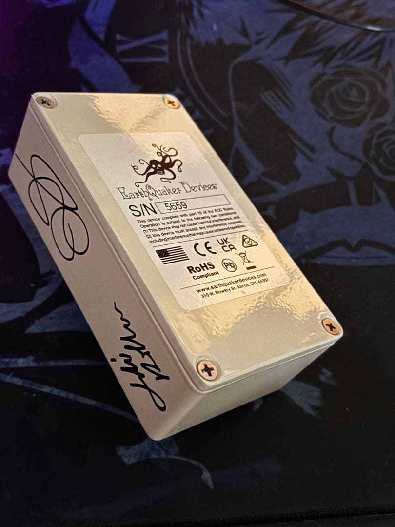 Earthquaker Devices arrows 田渕ひさ子 限定モデル