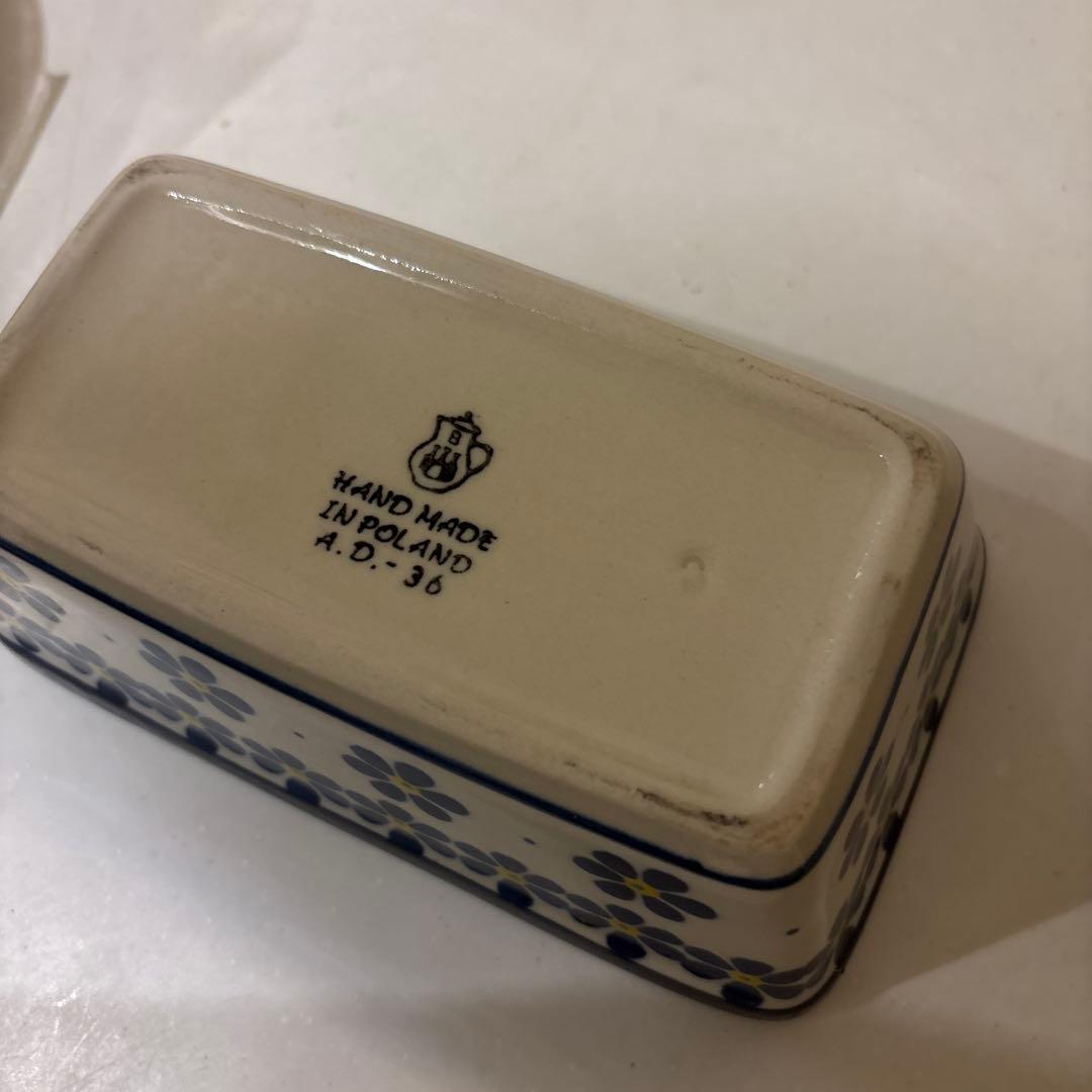 ポーリッシュポタリー　ポーランド食器・陶器　パウンド型