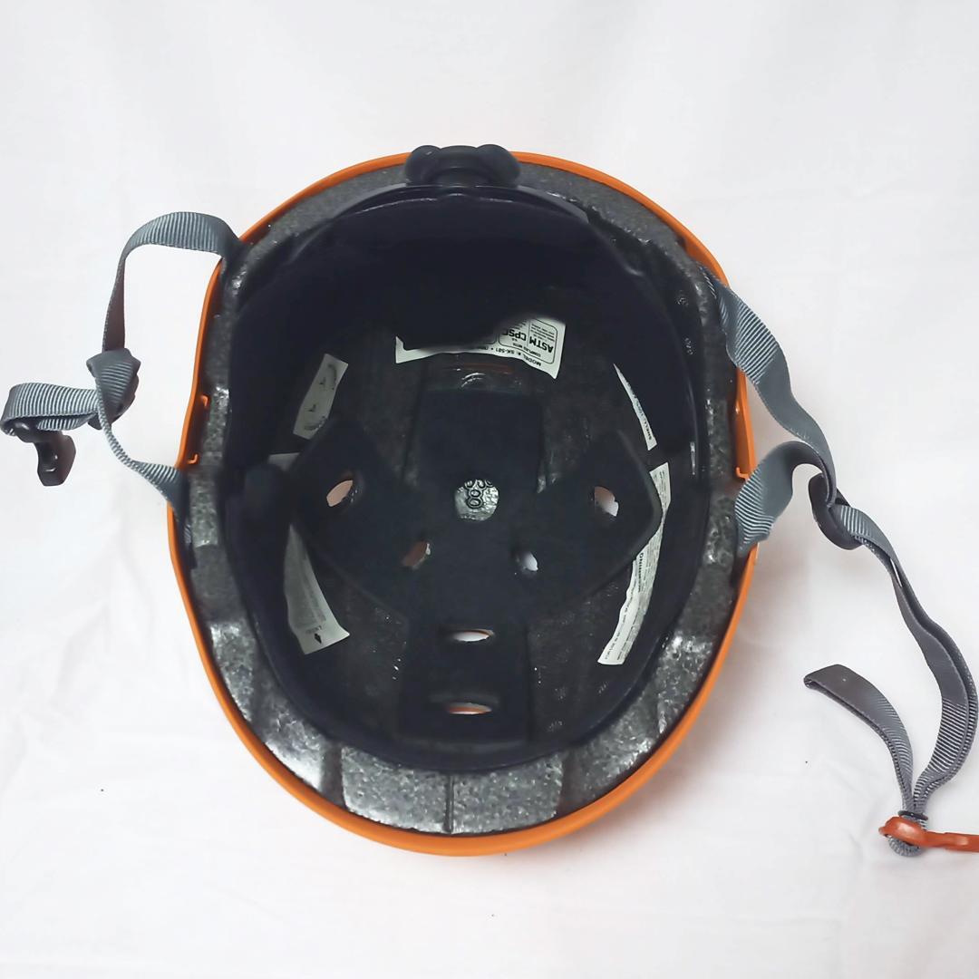 トリプルエイト GOTHAM HELMET ORANGE RUBBER L/XL