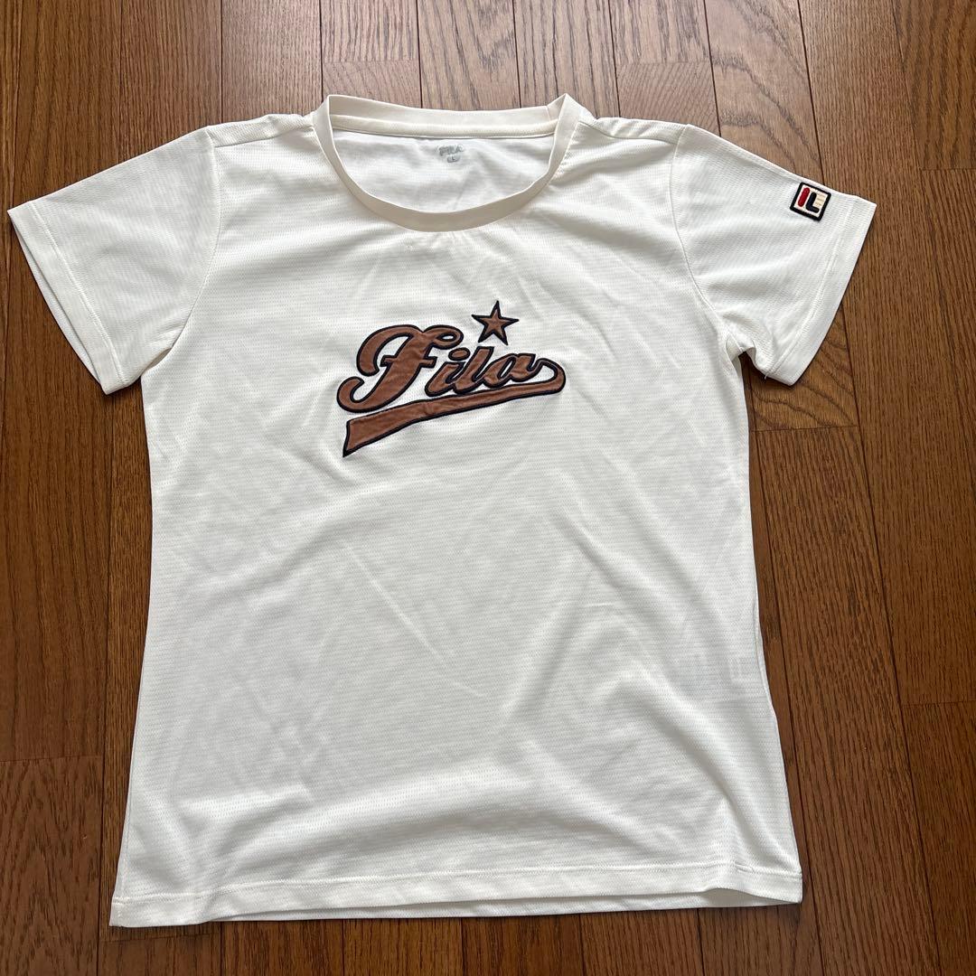 FILA テニスウェア Tシャツ スカート キャップセット