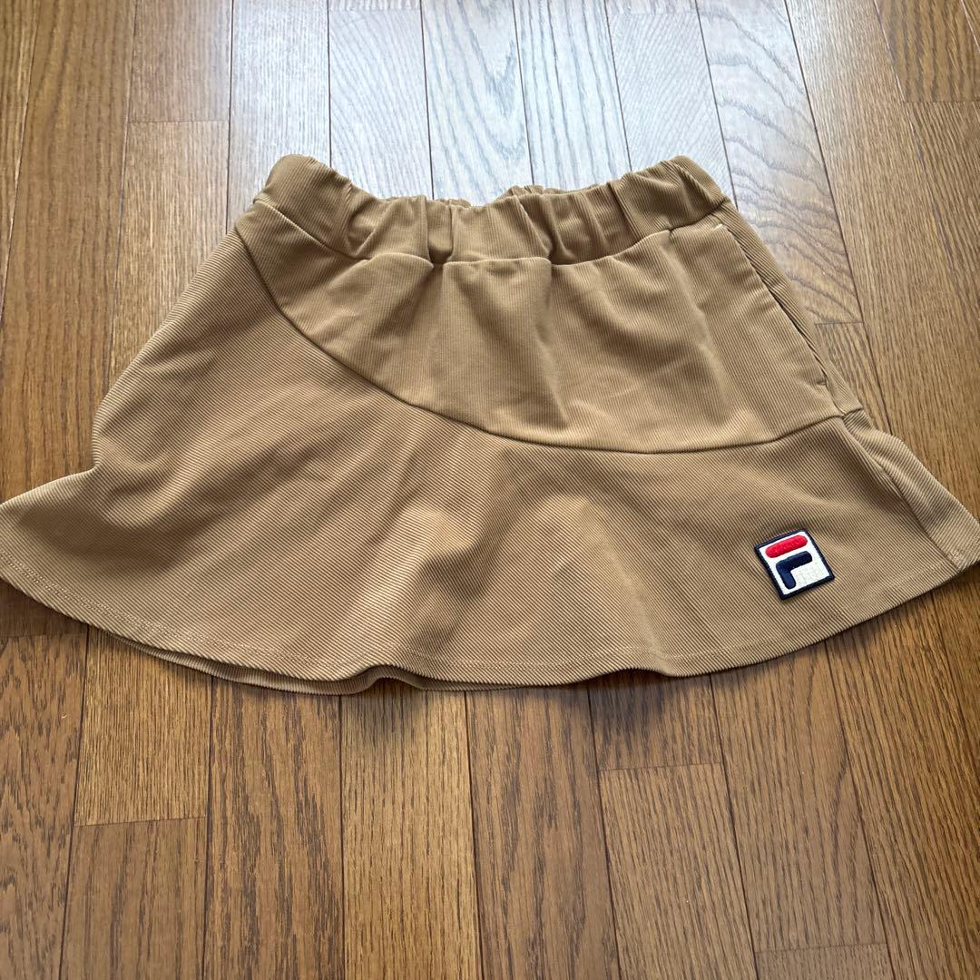 FILA テニスウェア Tシャツ スカート キャップセット