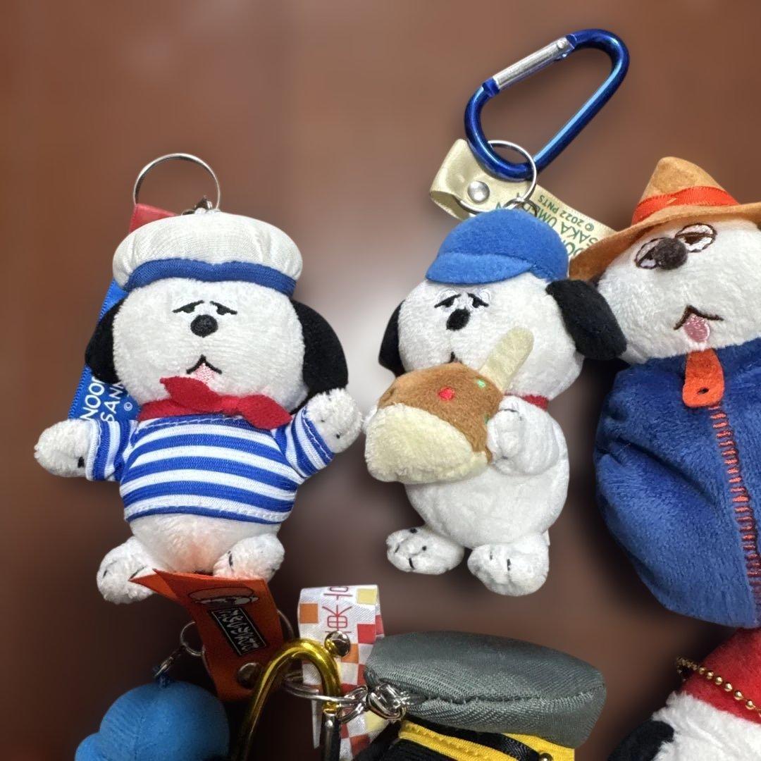 【スヌーピー】オラフ　マスコットキーチャーム PEANUTS 8個セット