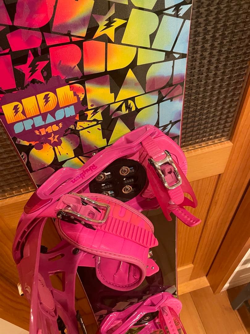 初心者オススメ！！　RIDE splash 146cm スノーボード2点セット