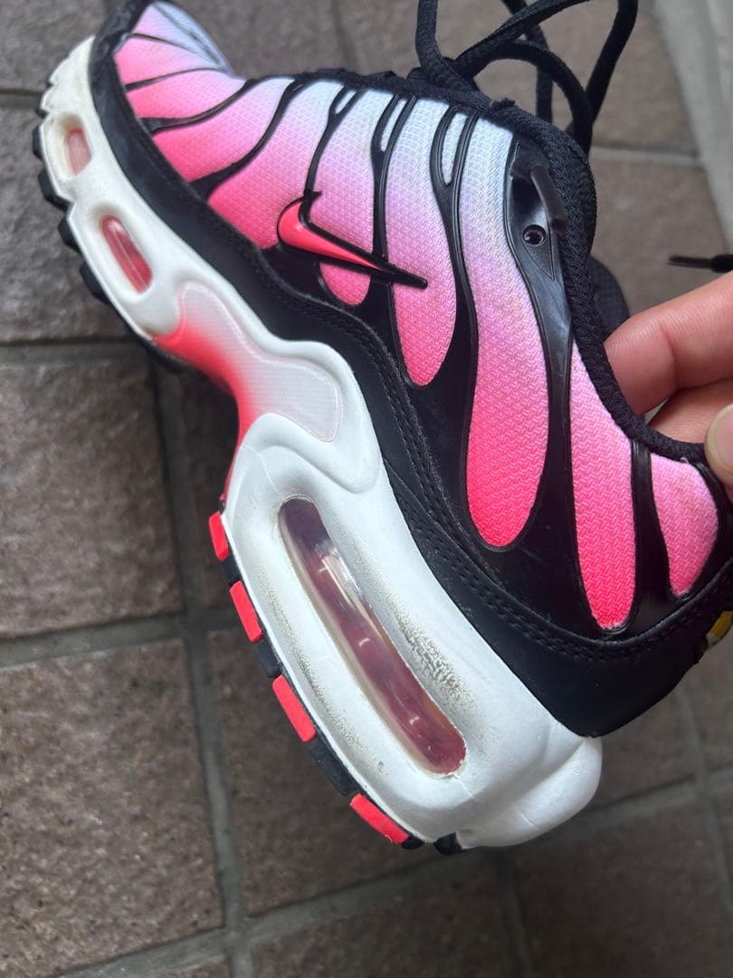 Nike Air Max Plus ピンク/黒 マップラ 25cm