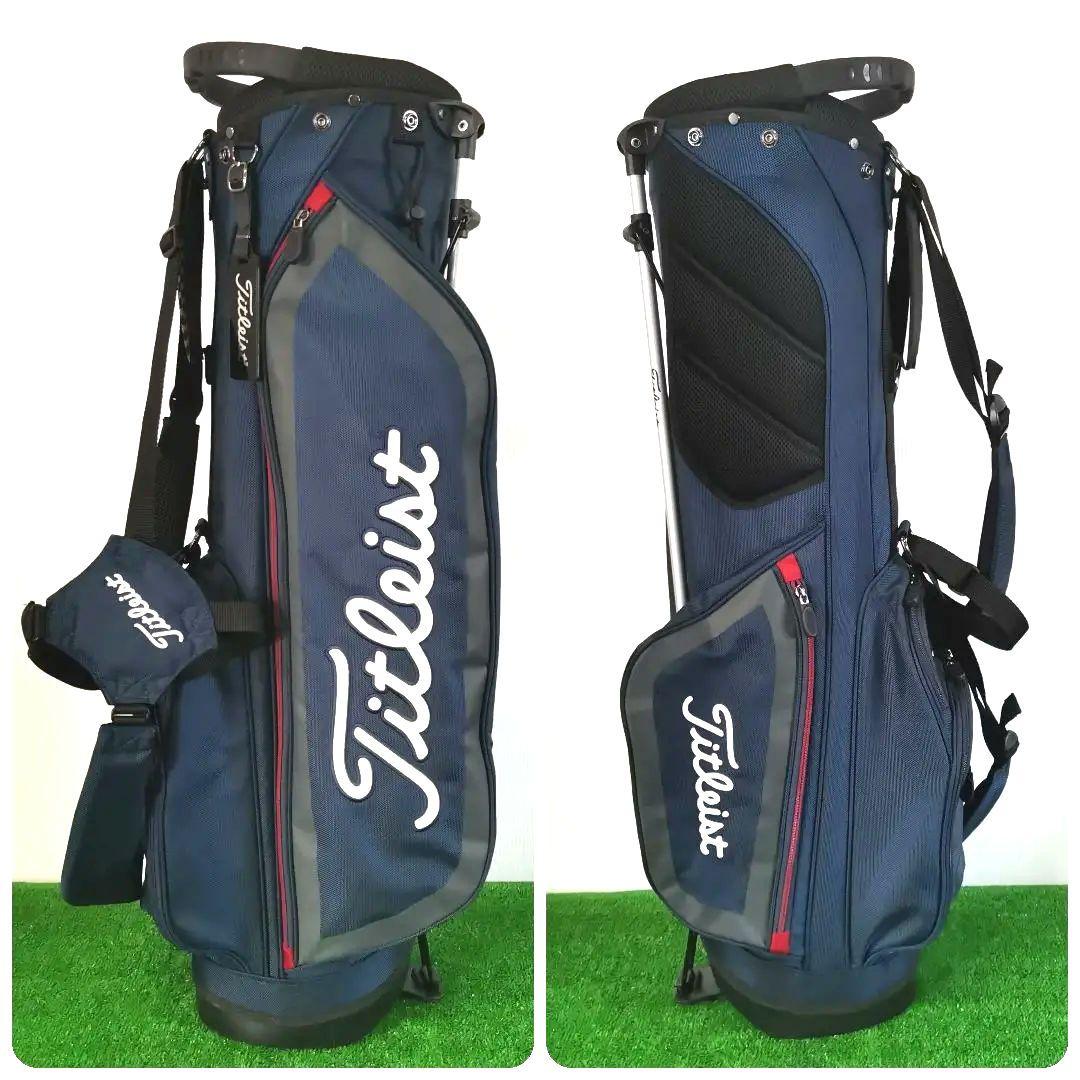 軽量 Titleist タイトリスト スタンド式 キャディバッグ ゴルフバッグ