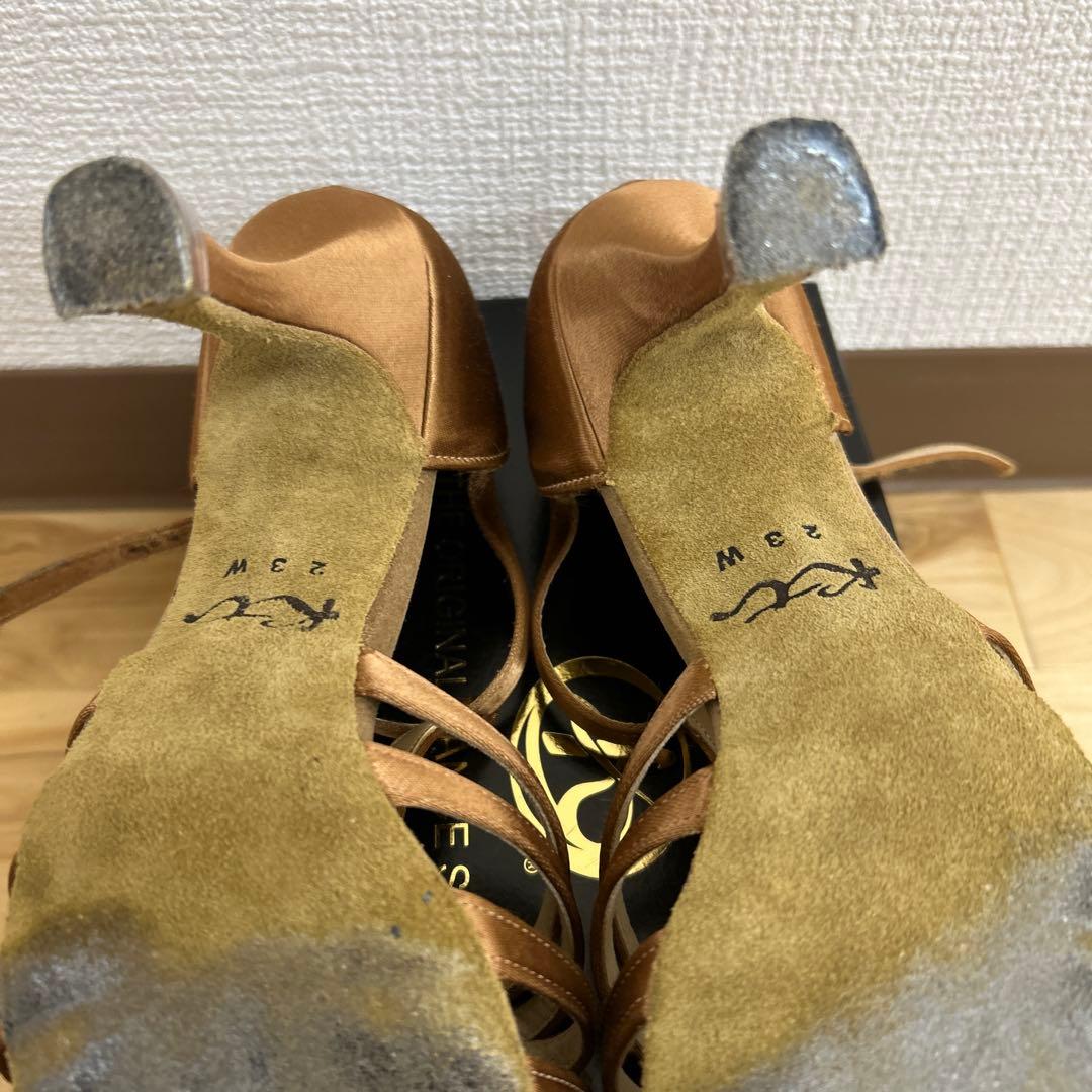 社交ダンス　ケントラテンシューズ8センチヒール