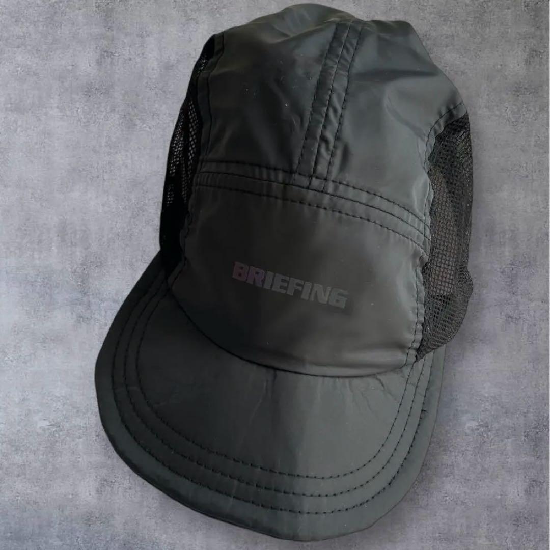 【新品タグ付き】ブリーフィング BRIEFING ゴルフ帽子 キャップ 黒