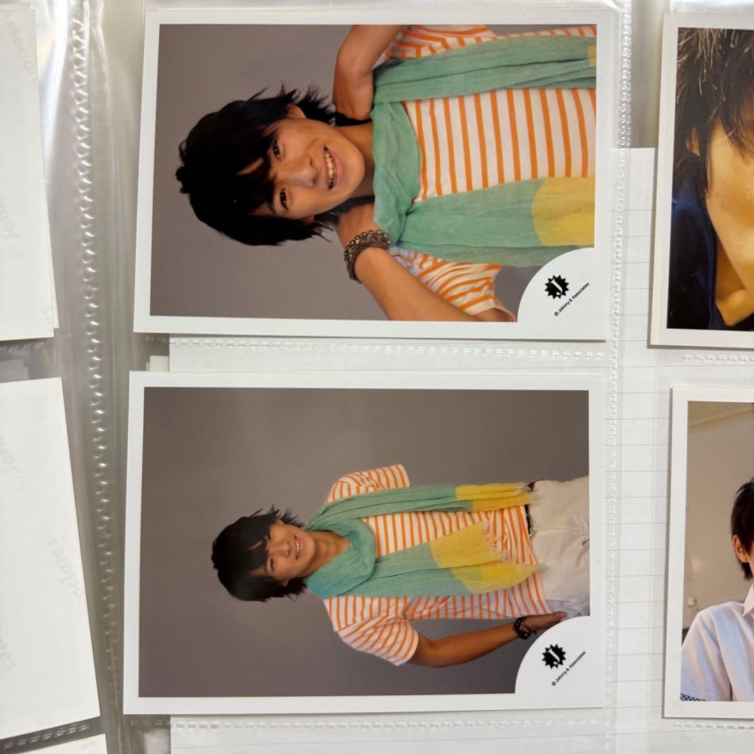 平野紫耀 関ジュ時代 Jロゴ 公式写真　4枚