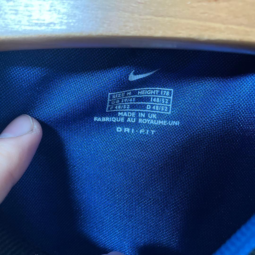 Nike インテル　ユニフォーム　ゲームシャツ　背番号なし