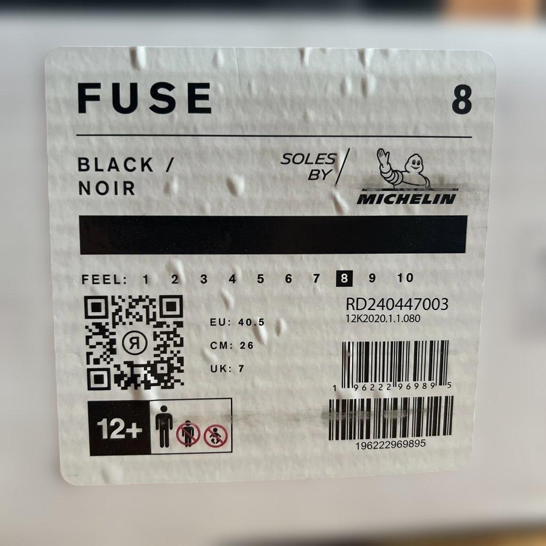 RIDE FUSE スノーボードブーツ ブラック26cm