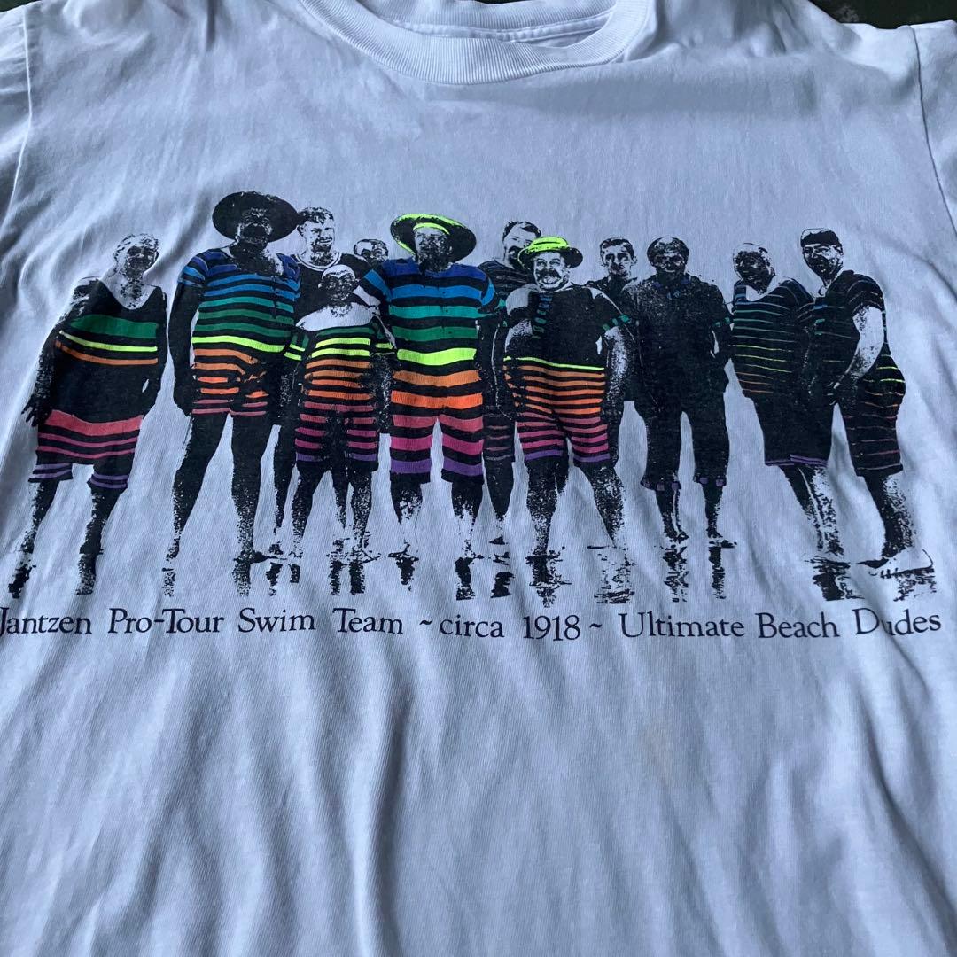 ウェア 90's Jantzen Pro-tour Swim Team T-shirt