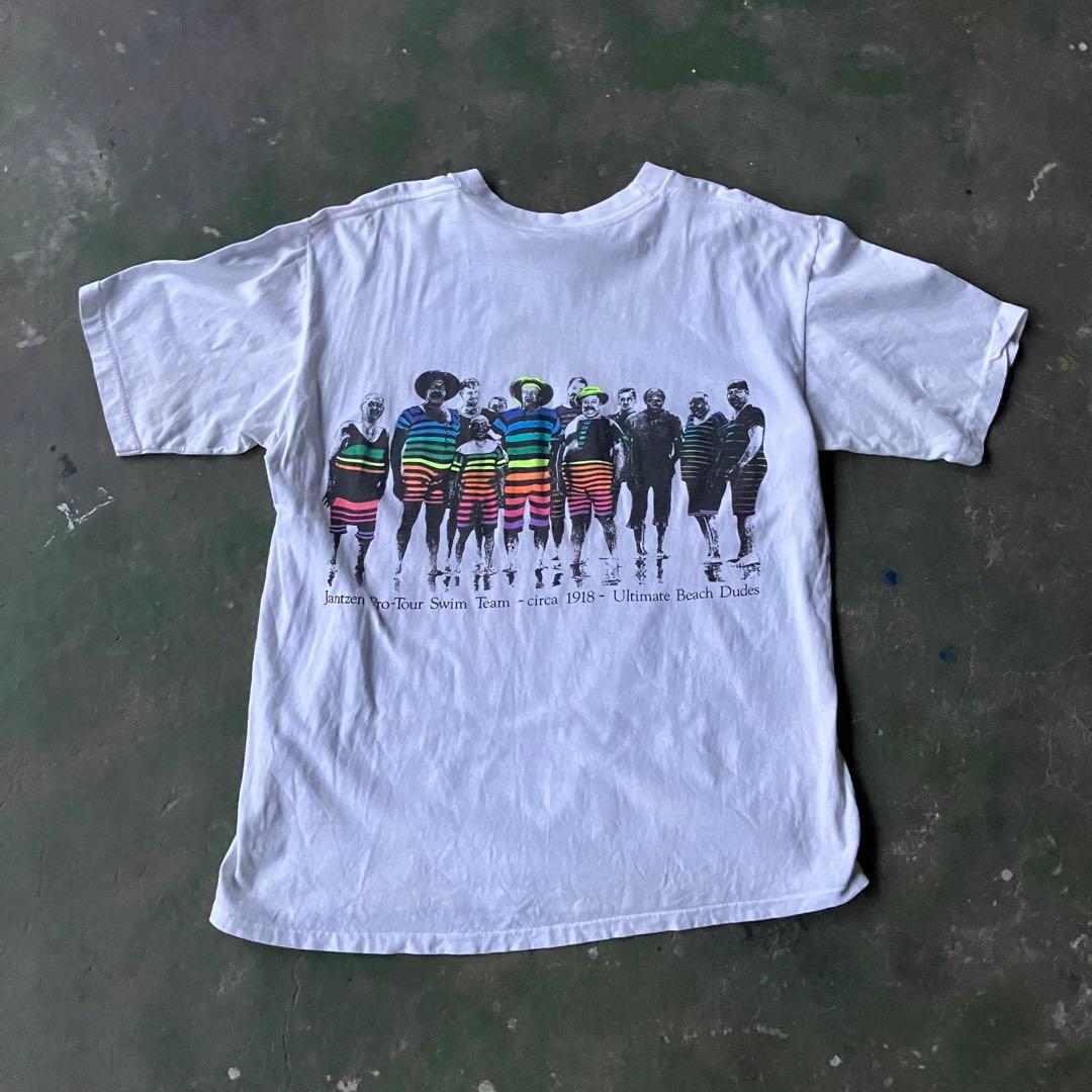 ウェア 90's Jantzen Pro-tour Swim Team T-shirt