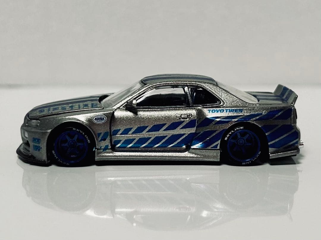 shariff1/64街道ハウスR34＆NSX & M3カスタム3台セット