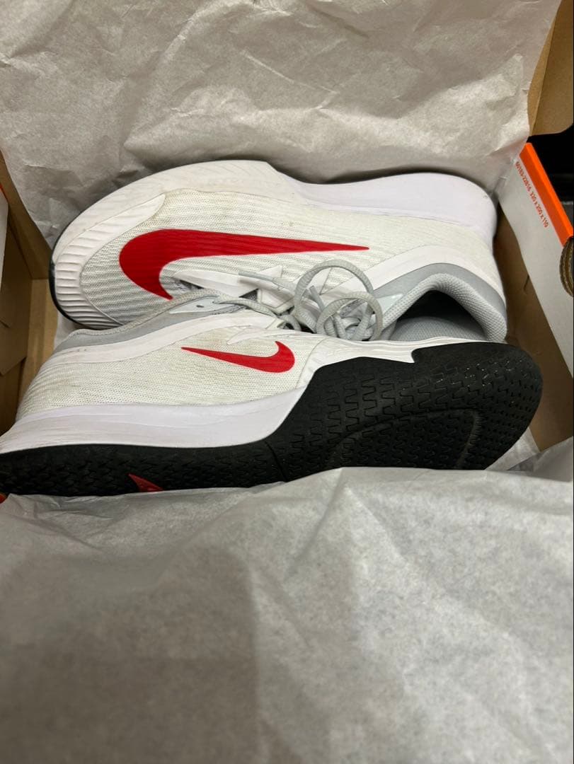 ナイキ ヴェイパー プロ 3 NIKE 26cm テニス シューズ ホワイト