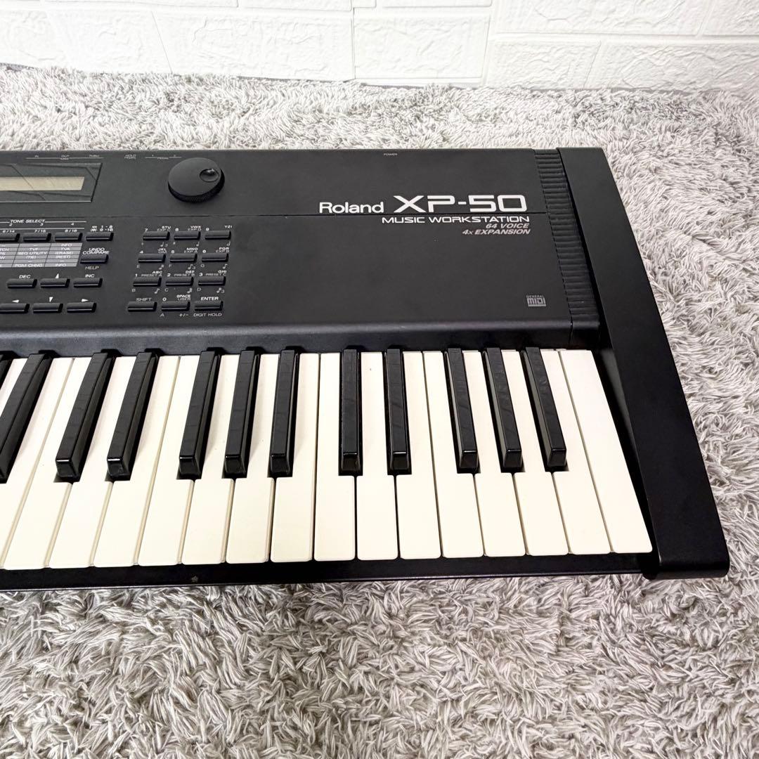 Roland XP-50 シンセサイザー キーボード 電池交換済 説明書付き